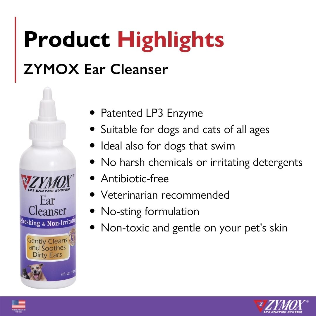 Zymox Ear Cleanser ZYMOX