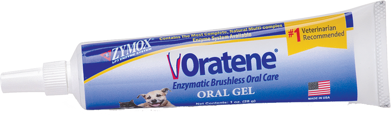 Zymox Oratene Enzymatic Brushless Oral Gel.