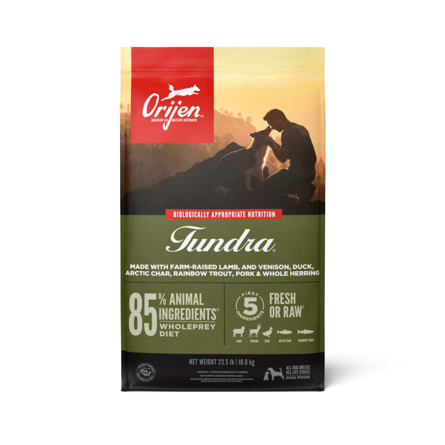 Orijen Tundra Grain Free Fresh or Raw Dry Dog Food