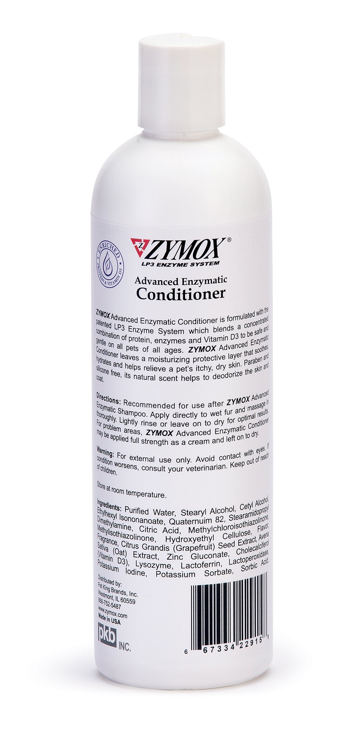 Zymox Advanced Enzymatic Conditioner for Dry or Itchy Skin ZYMOX