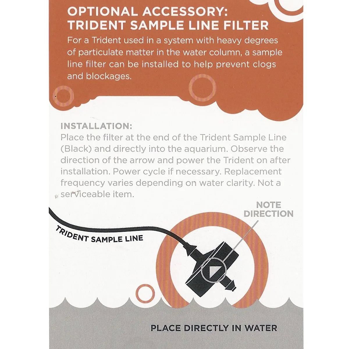 Neptune Systems Trident Sample Line Filter Neptune Systems
