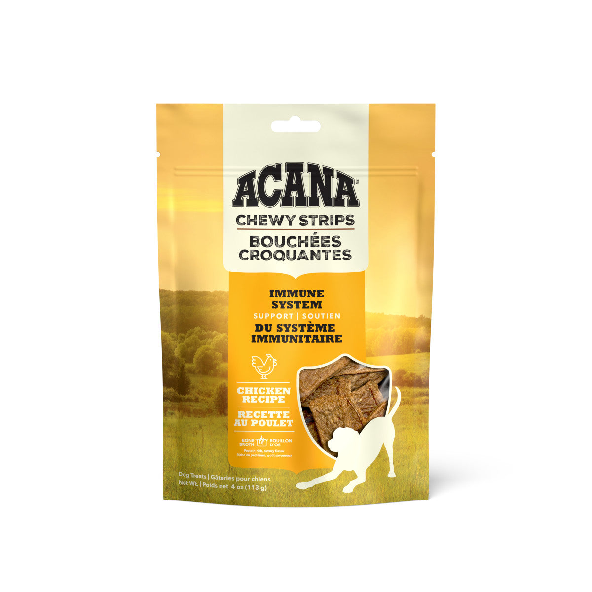 Acana Chewy Strips Immune System Support Dog Treat