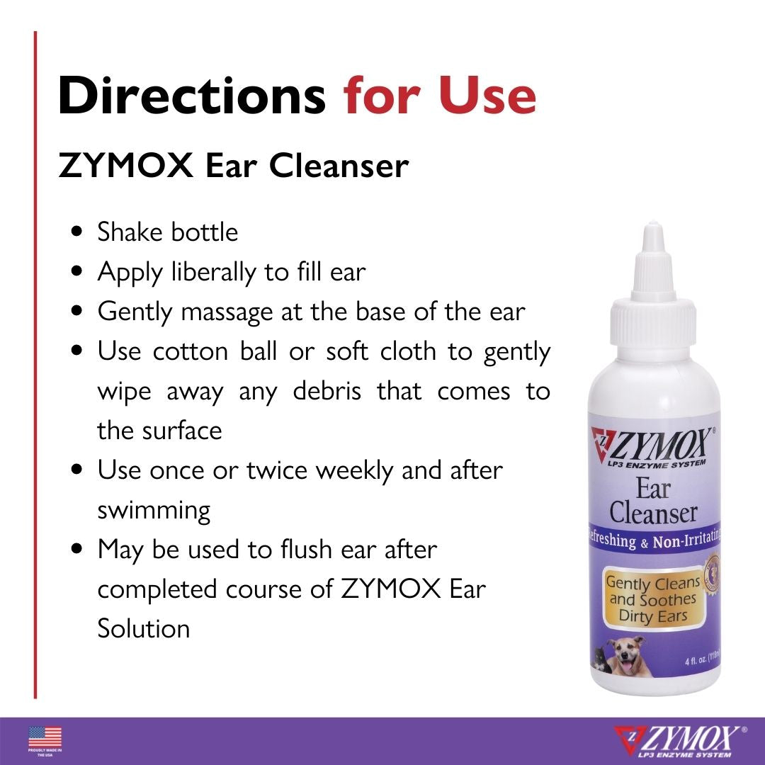 Zymox Ear Cleanser ZYMOX