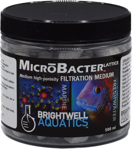 Brightwell Aquatics LAT-Med MicroBacter Lattice Medium – High-Porosity Biofiltration Media for Freshwater, Marine & Ponds Brightwell Aquatics