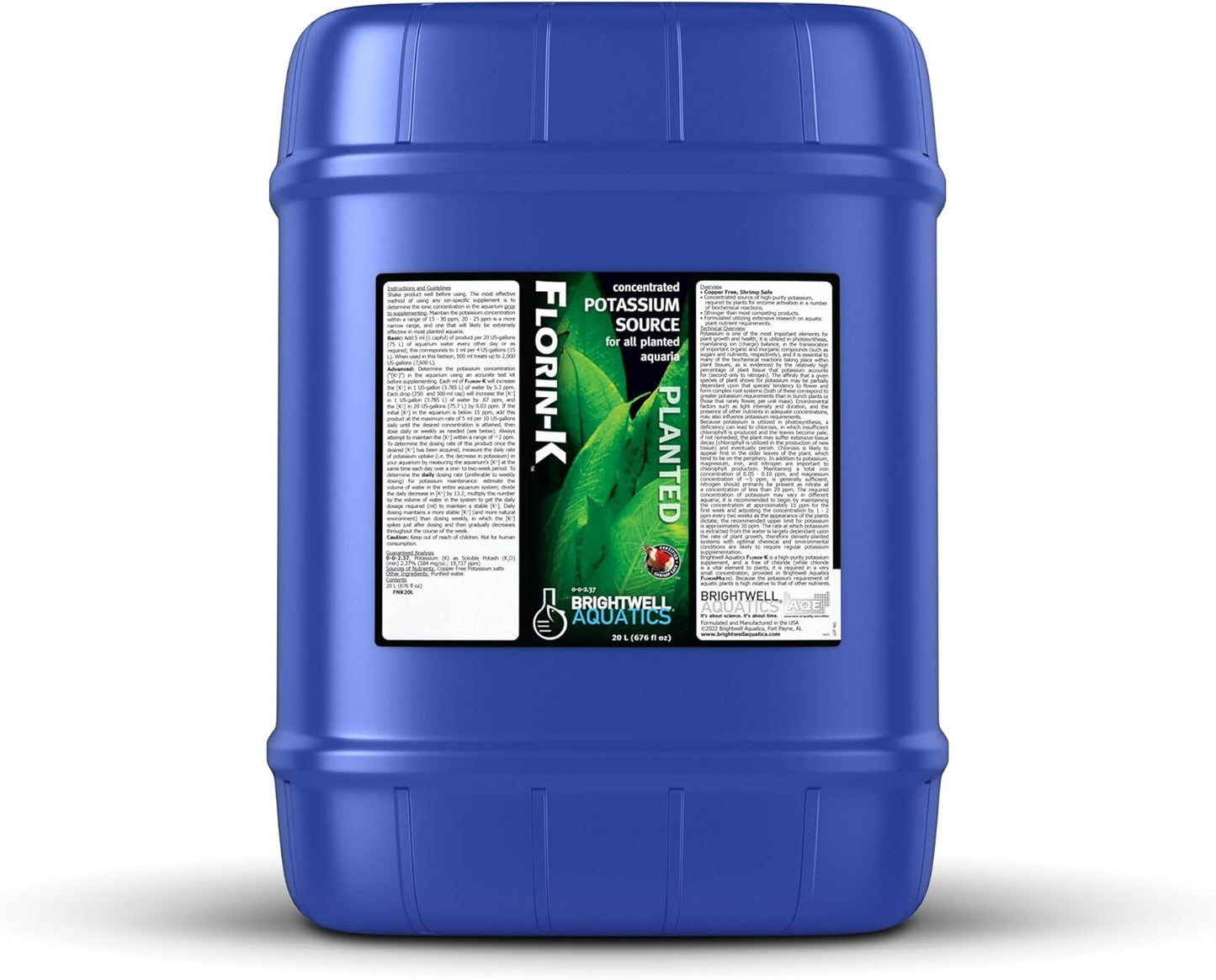 Brightwell Aquatics Florin K (Planted)