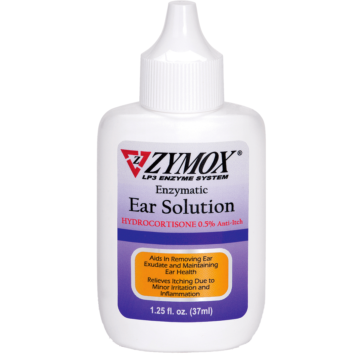 Zymox Ear Solution with .5% hydrocortisone ZYMOX