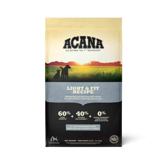 Acana Light & Fit Adult Dry Dog Food