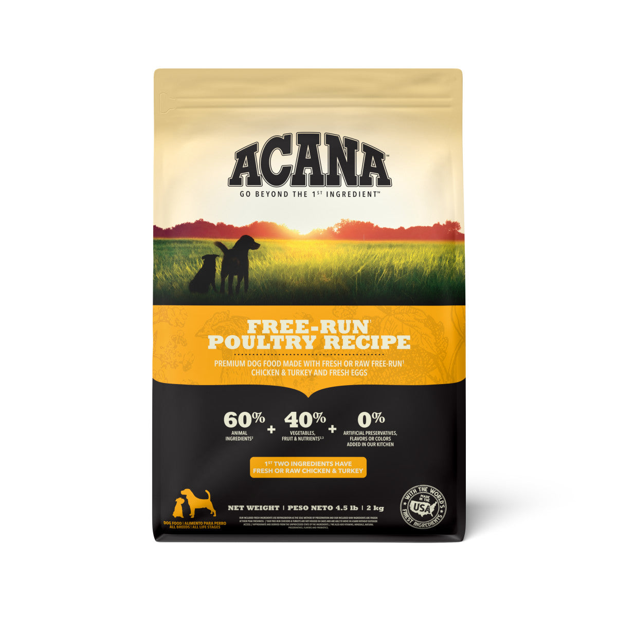 Acana Free Run Poultry Recipe Dry Dog Food