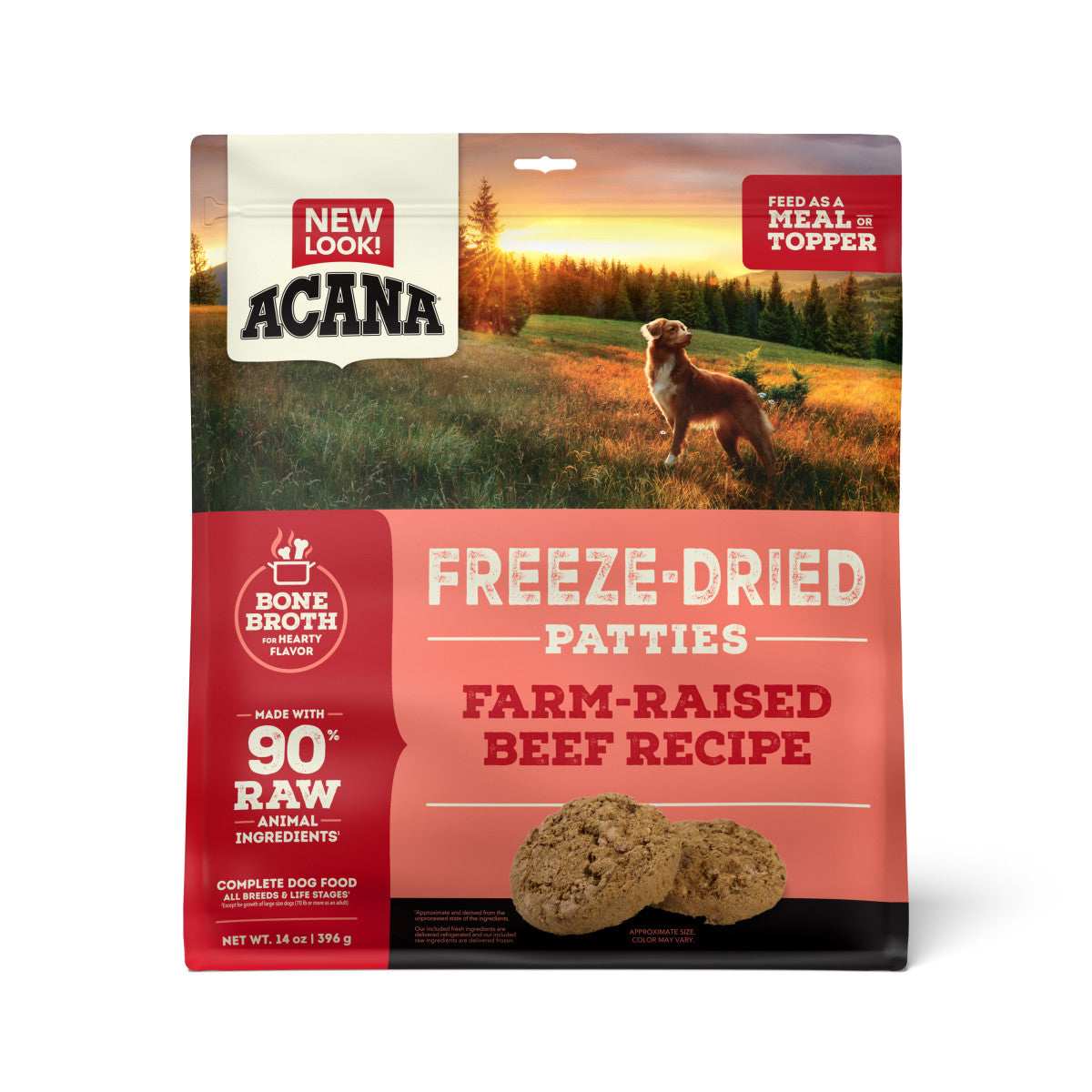 Acana Freeze-Dried Patties Dog Food and Topper