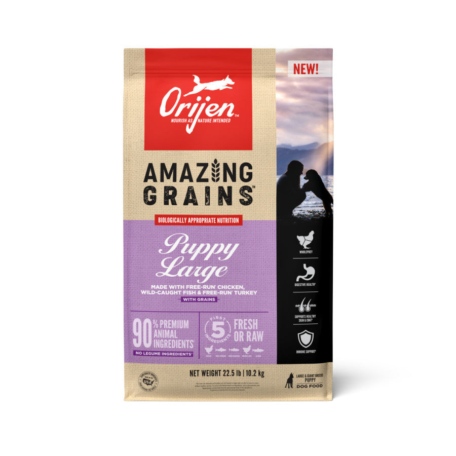 Orijen AMAZING GRAINS Large Breed Dry Puppy Food