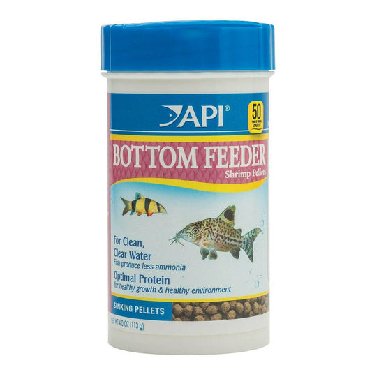 API Bottom Feeder Premium Shrimp Sinking Pellets Fish Food API