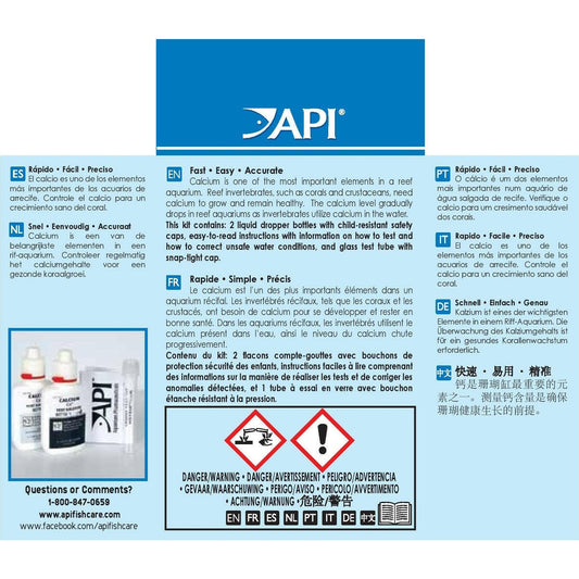 API Calcium Test Kit API