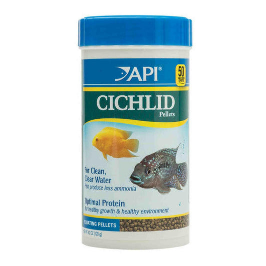 API Cichlid Premium Floating Pellets Fish Food API