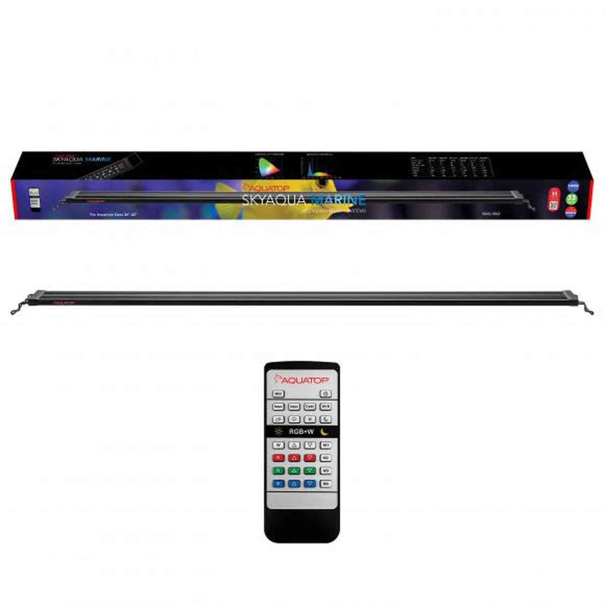 AQUATOP 36"-42" SkyAqua Marine LED Light 33W with 3-Position Toggle Switch and IR Remote MAQ-3642 Aquatop