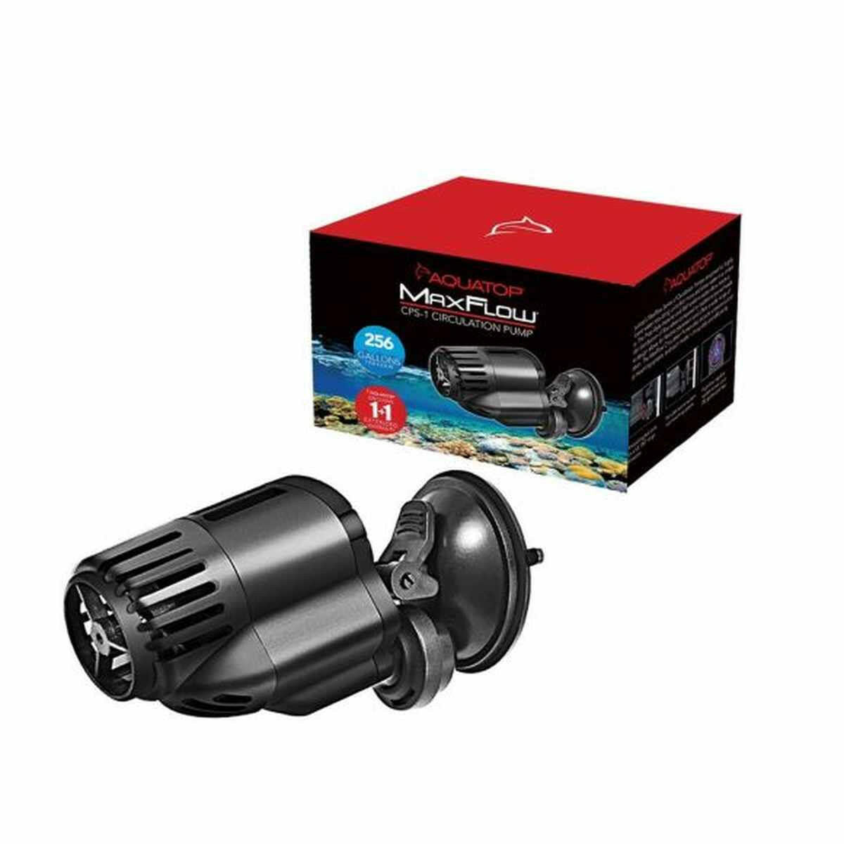 AQUATOP CPS-1 256 GPH Circulation Pump with Suction Cup Mount Aquatop