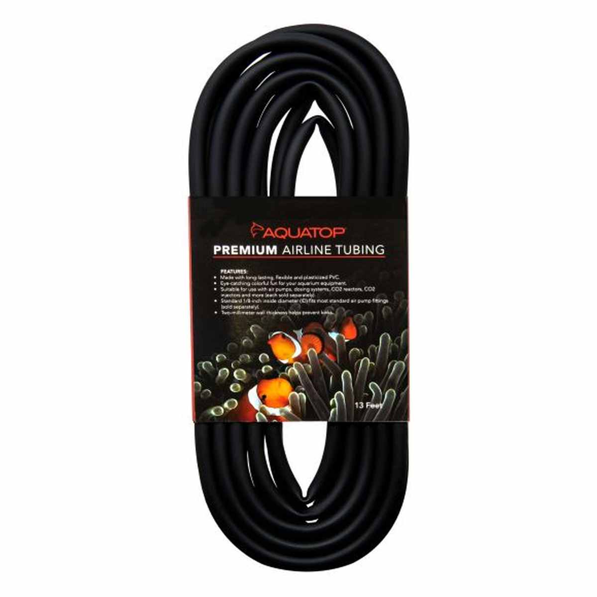 AQUATOP Color Premium Airline Tubing, 13 feet 4-Meter , 1/8" Inside Diameter Aquatop