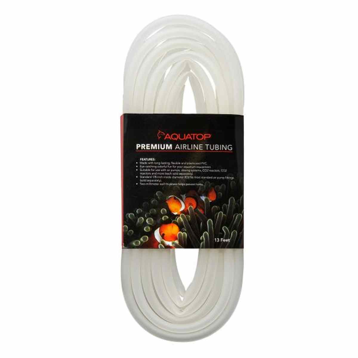 AQUATOP Color Premium Airline Tubing, 13 feet 4-Meter , 1/8" Inside Diameter Aquatop