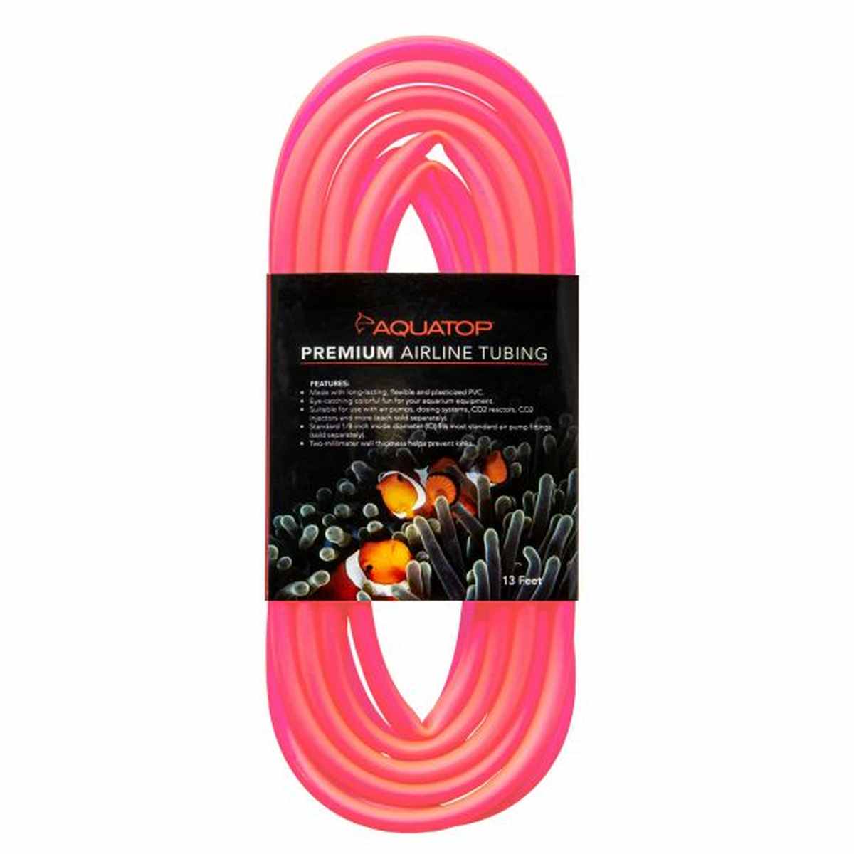 AQUATOP Color Premium Airline Tubing, 13 feet 4-Meter , 1/8" Inside Diameter Aquatop