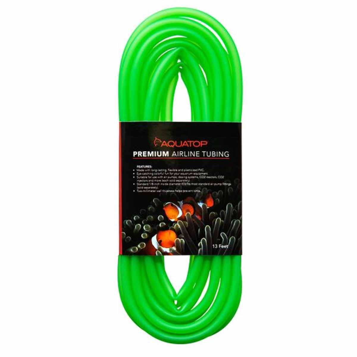 AQUATOP Color Premium Airline Tubing, 13 feet 4-Meter , 1/8" Inside Diameter Aquatop