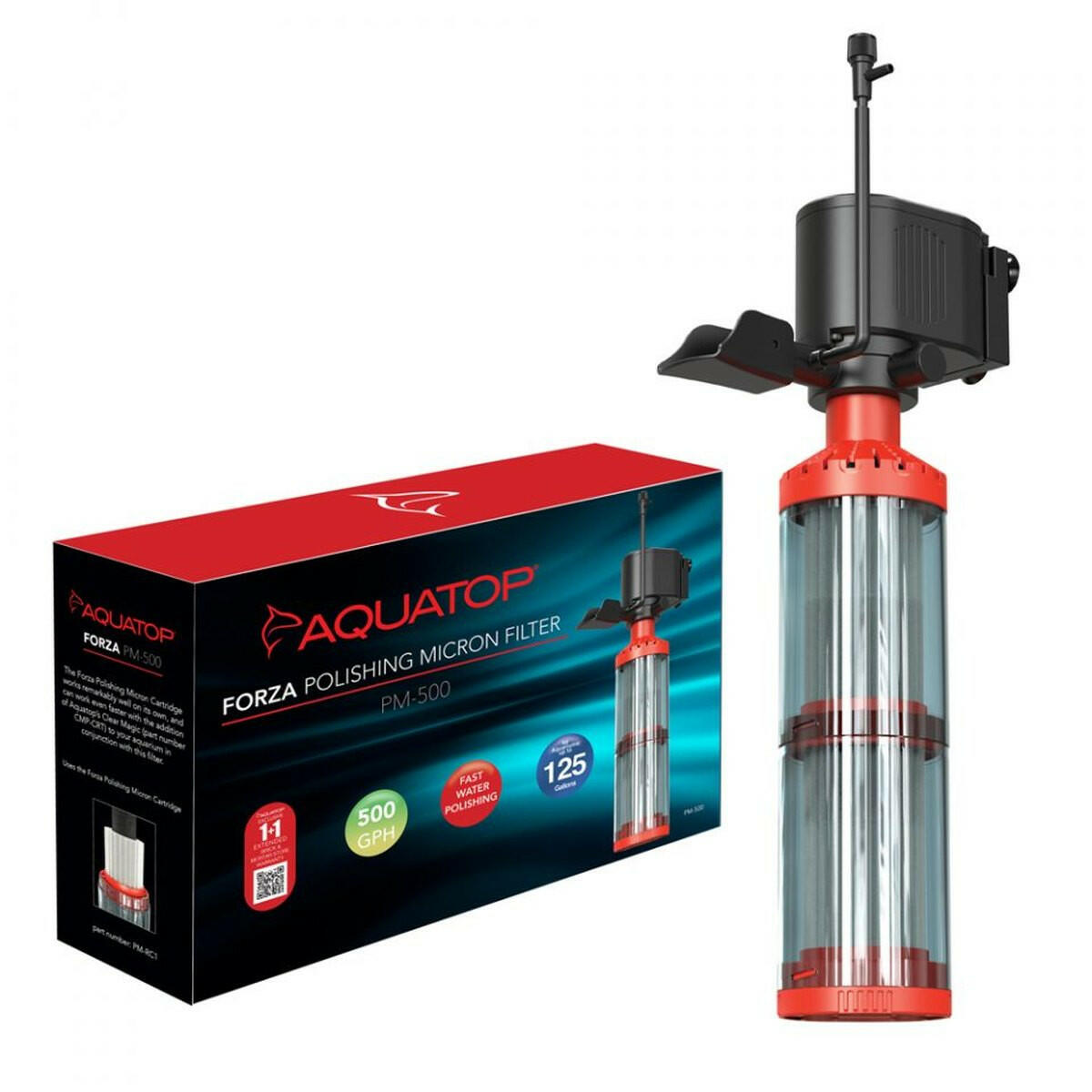 AQUATOP Forza Polishing Micron Filter PM-500 (500 GPH