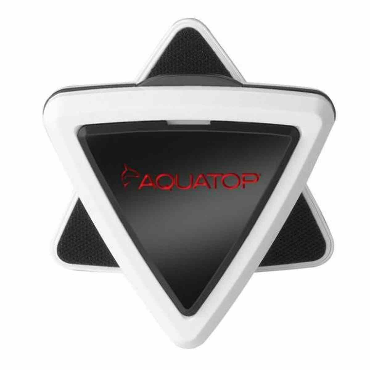 AQUATOP Magnetic Aquarium Glass Cleaner with Built-In LED Light – MAG-LED Aquatop