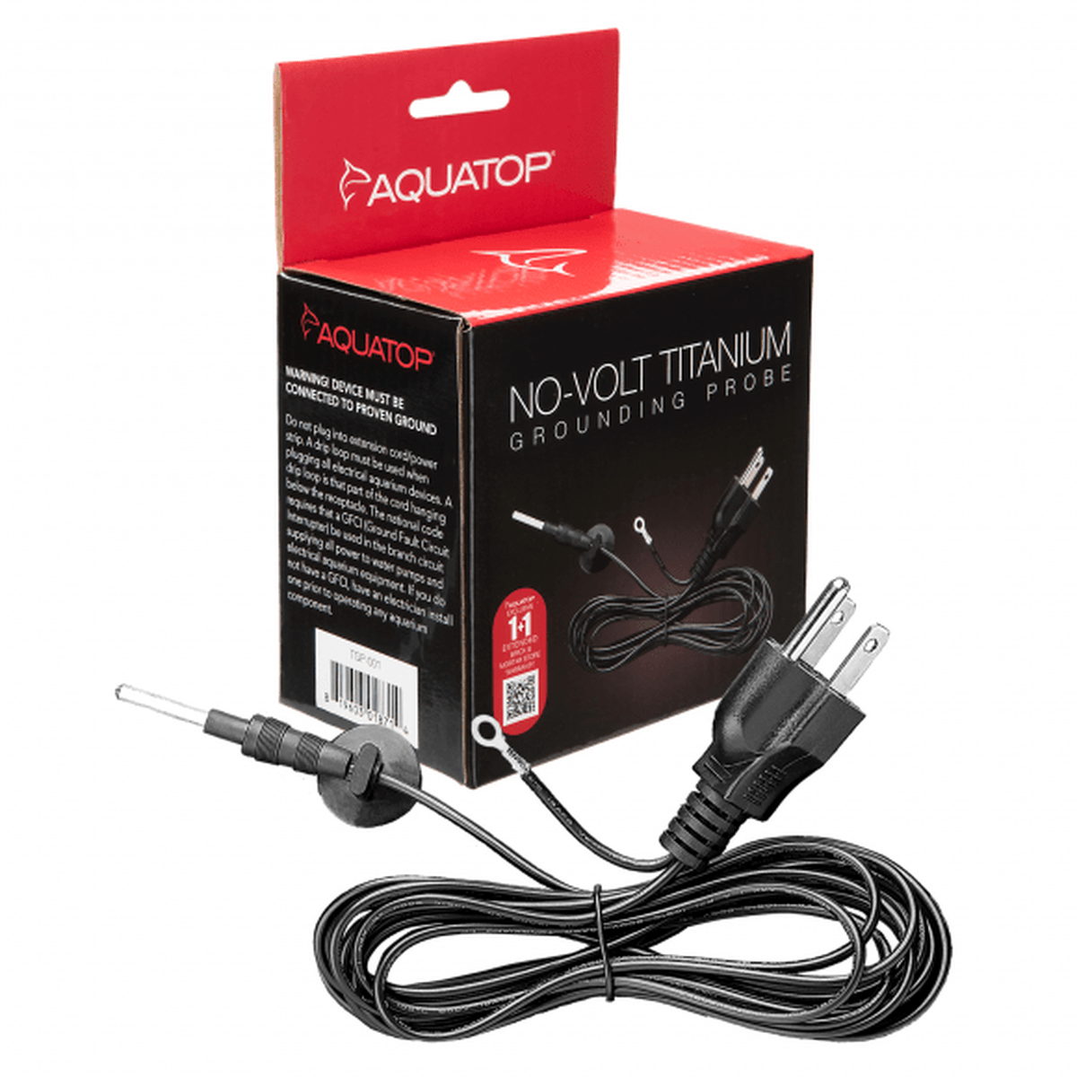 AQUATOP NO-VOLT Titanium Aquarium Grounding Probe – TGP-001 Aquatop