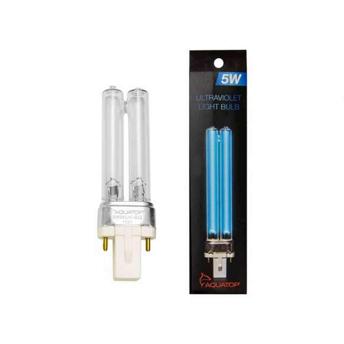 AQUATOP R5WUV-SQ 5-Watt UV Replacement Bulb for AF-300, AF-400, PF15-UV & SP5-UV.