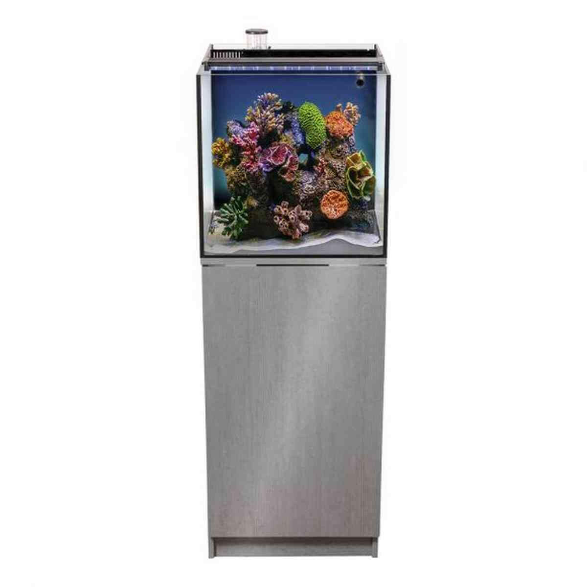 AQUATOP Recife ECO 24 Gallon Tank & Stand Combo (Gray).