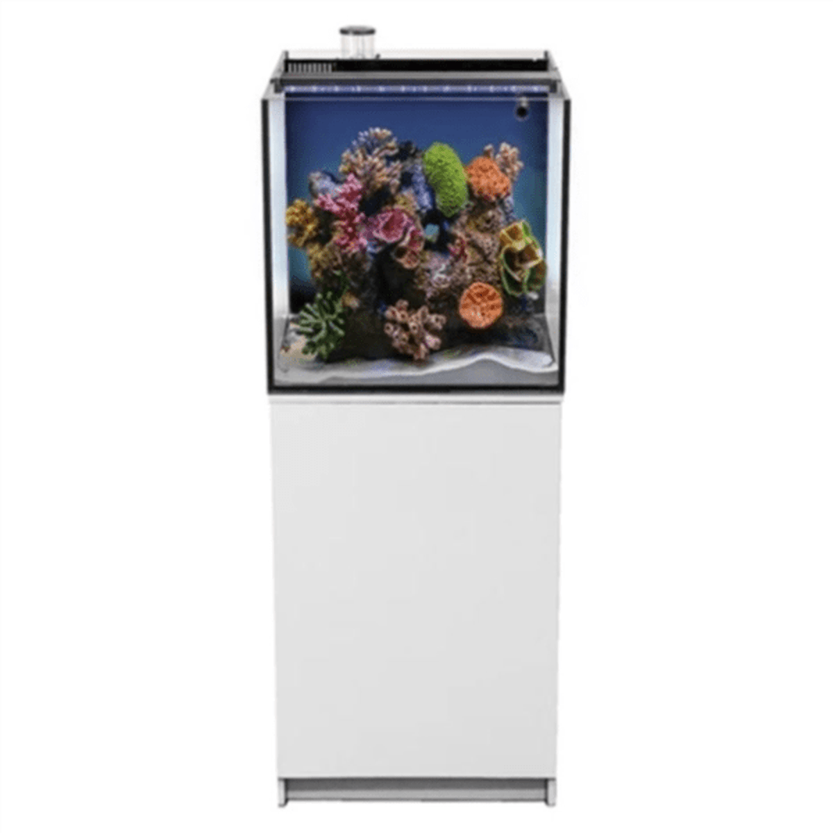AQUATOP Recife ECO 24 Gallon Tank & Stand Combo White Aquatop