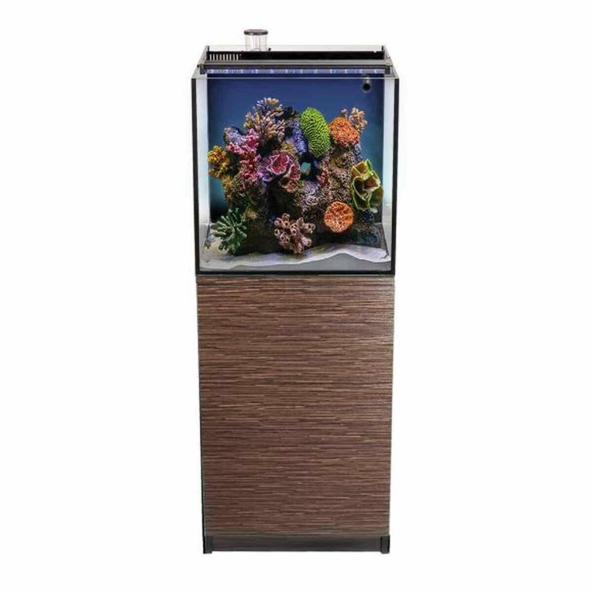 AQUATOP Recife ECO 40 Gallon Tank & Stand Combo (Brown).
