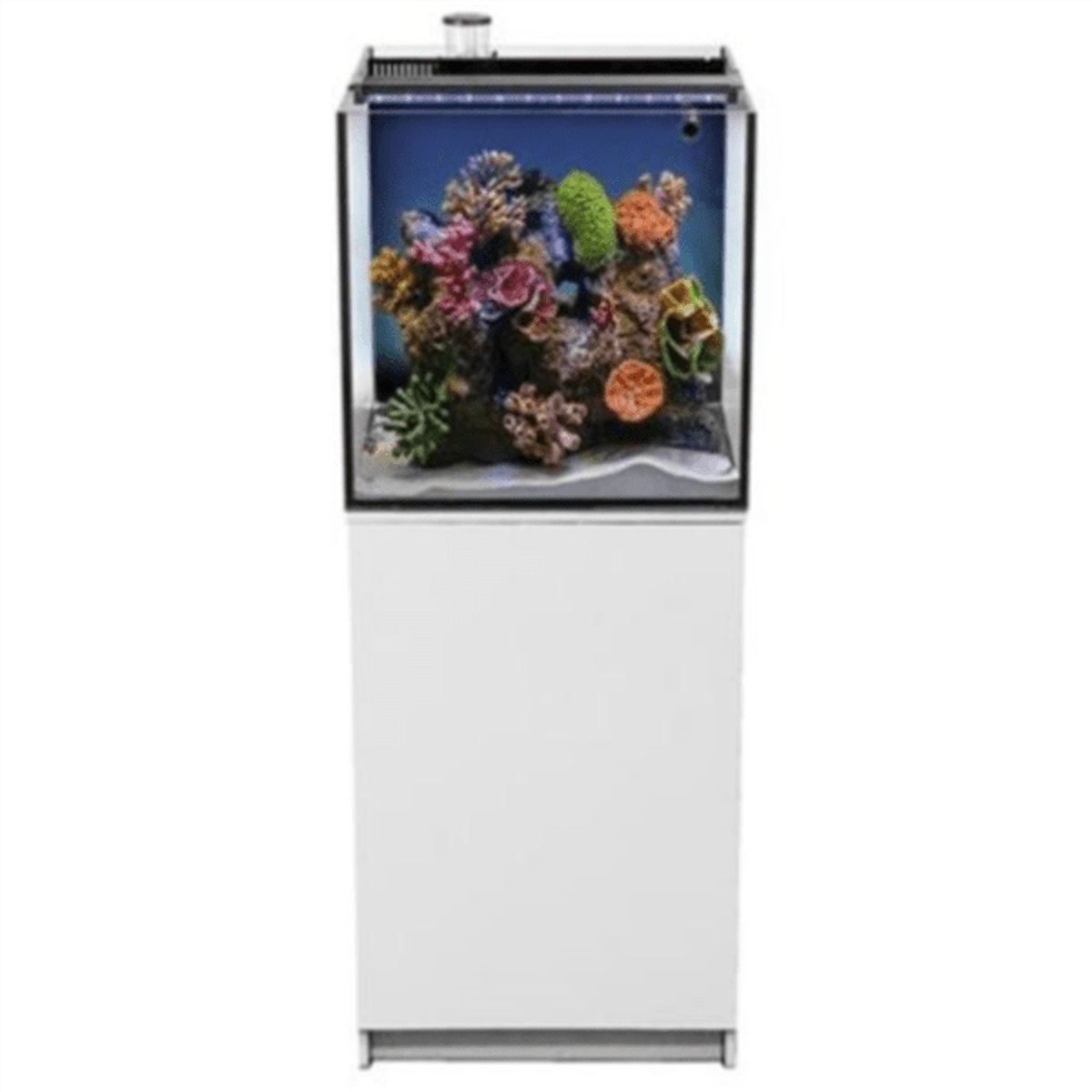 AQUATOP Recife ECO 40 Gallon Tank & Stand Combo White Aquatop