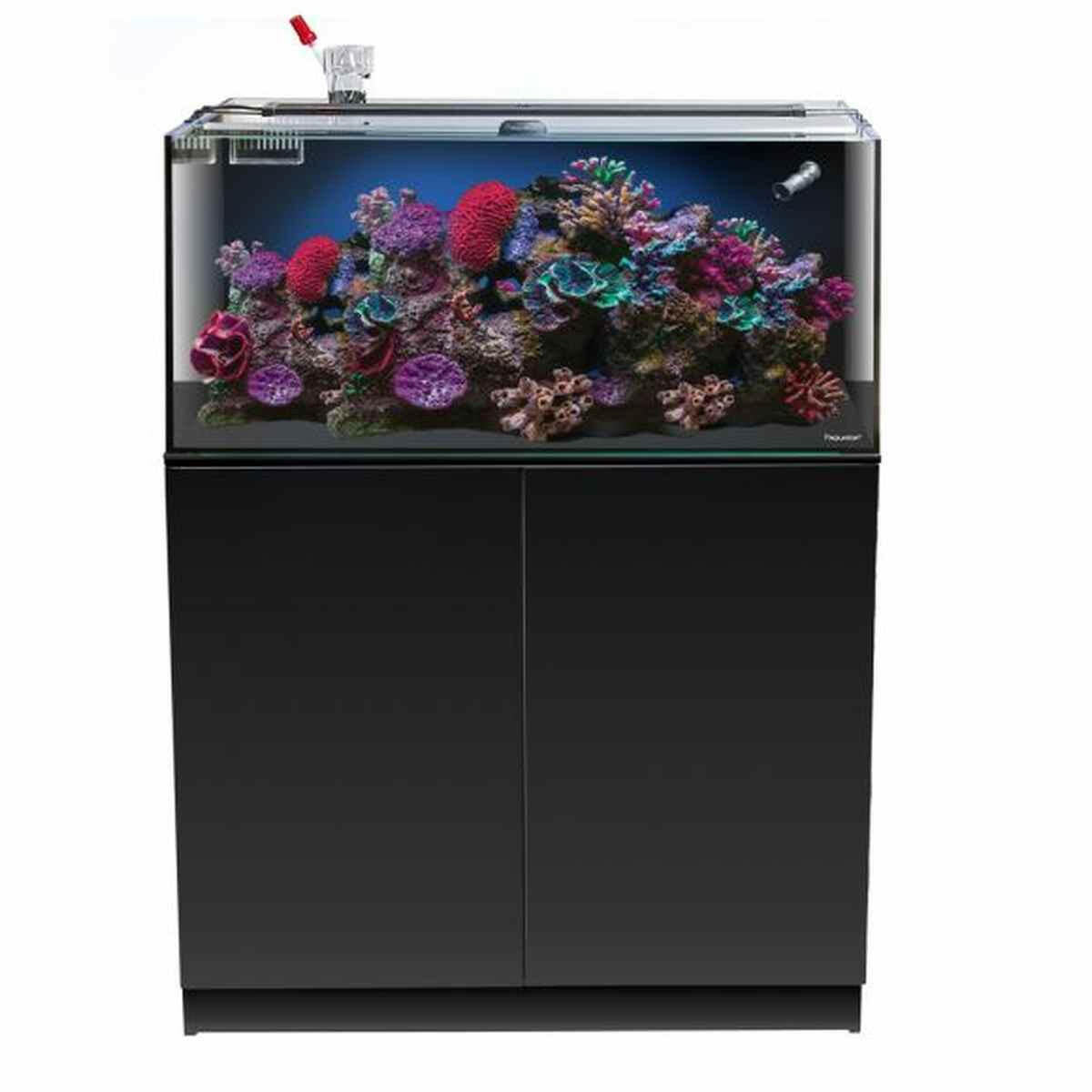 AQUATOP Recife ECO 50 Gallon Tank & Stand Combo (Black).