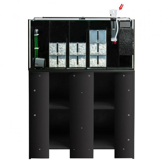 AQUATOP Recife ECO 50 Gallon Tank & Stand Combo (Black).