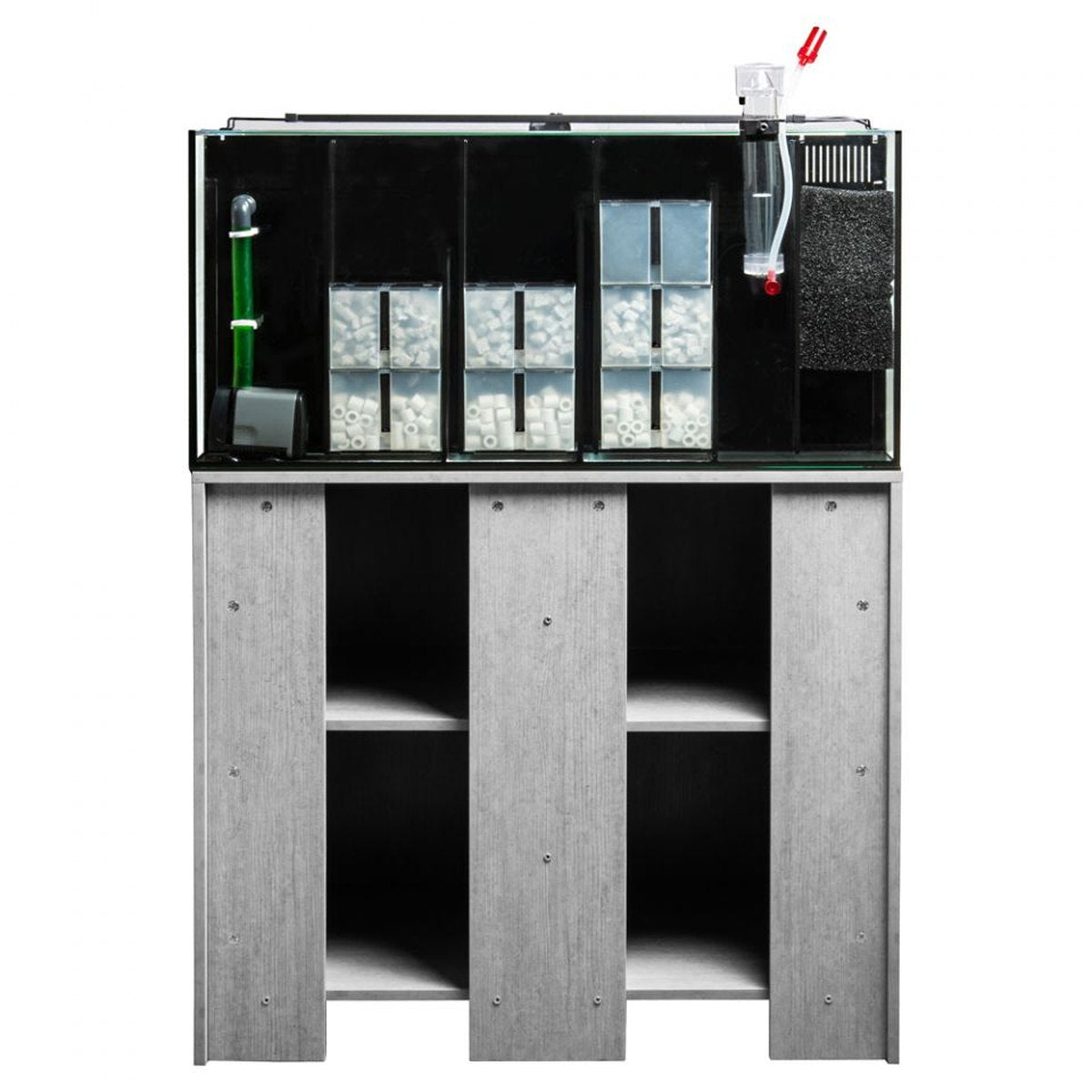 AQUATOP Recife ECO 50 Gallon Tank & Stand Combo Gray Aquatop