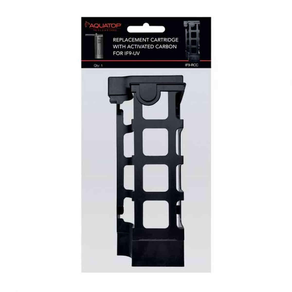 AQUATOP Replacement Cartridge with Activated Carbon for IF9-UV Internal Filter (IF9-RCC).