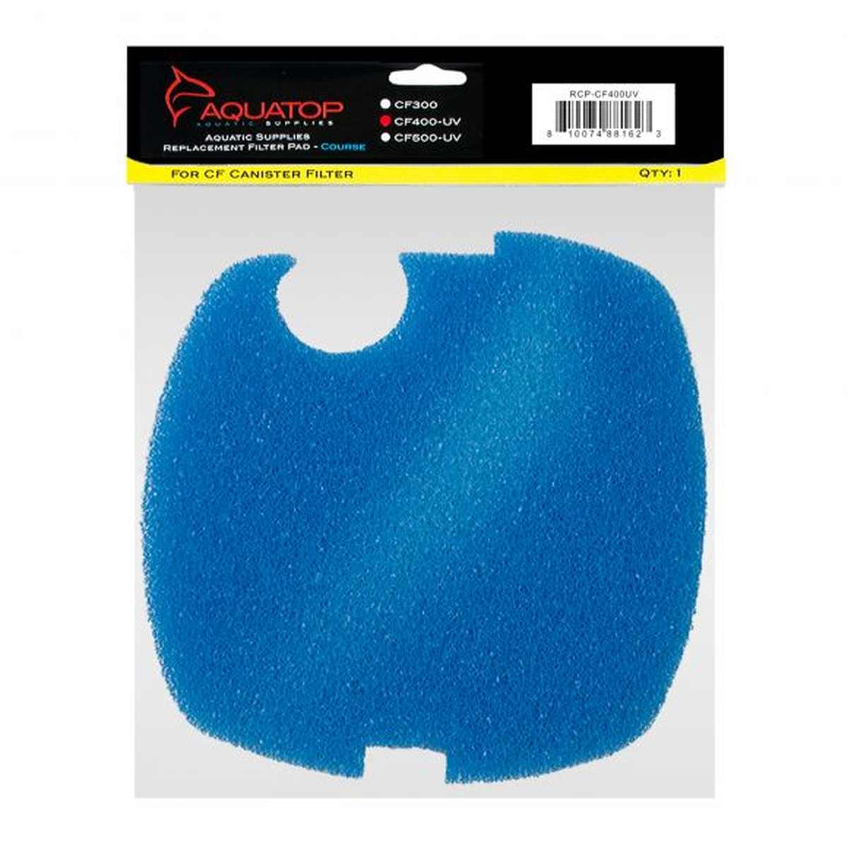 AQUATOP Replacement Coarse Filter Sponge for CF-400 & CF-400MKII Canister Filters RCP-CF400 Aquatop