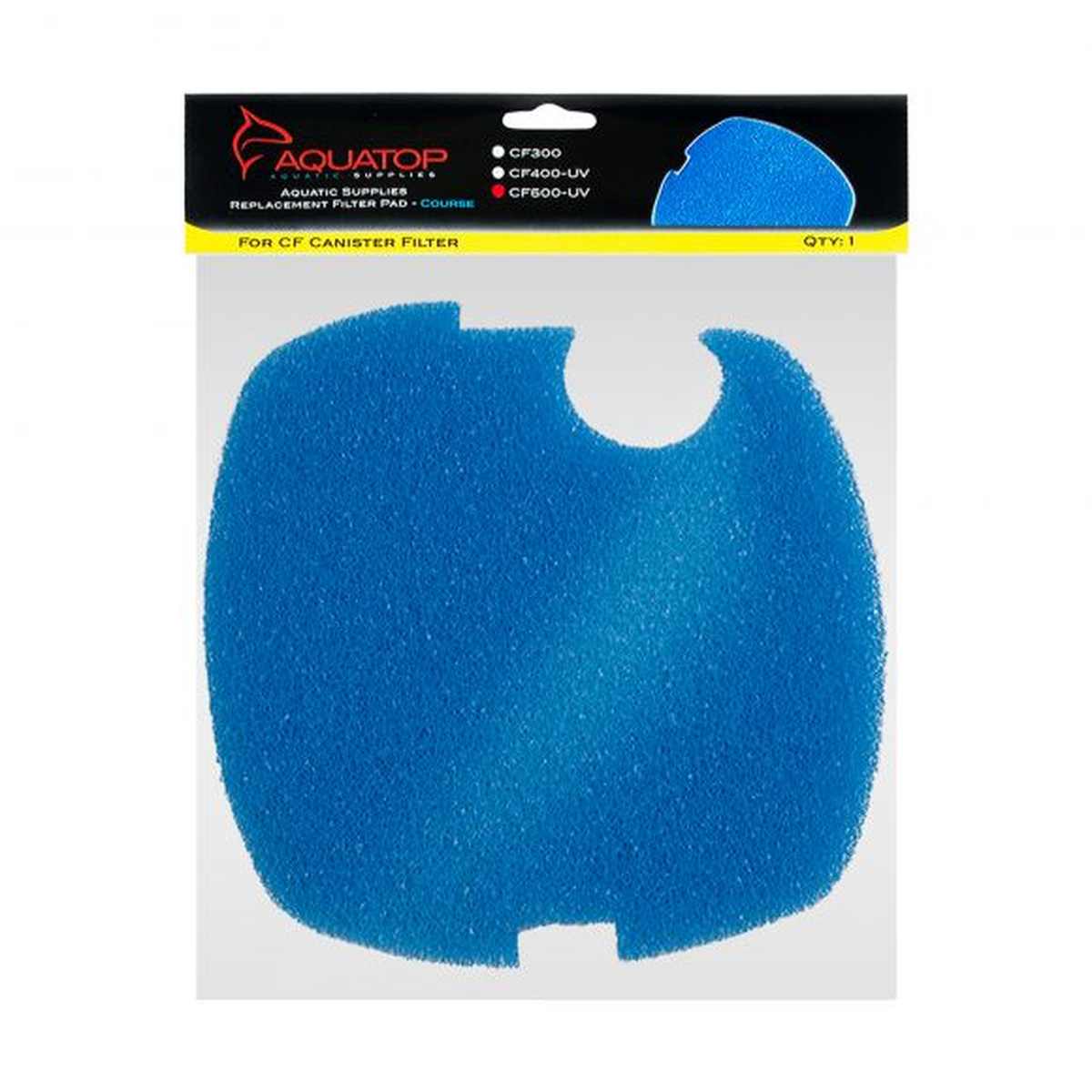 AQUATOP Replacement Coarse Filter Sponge for CF-500 & CF-500MKII Canister Filters RCP-CF500 Aquatop