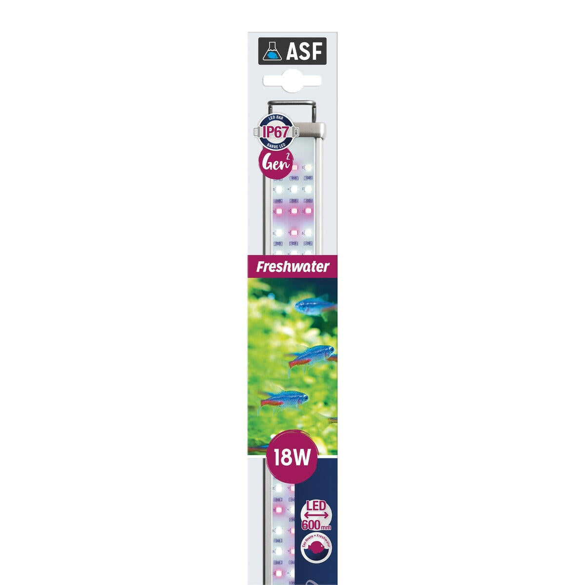 ASF Proten LED Freshwater — 24″–36″ Adjustable Planted-Tank Light