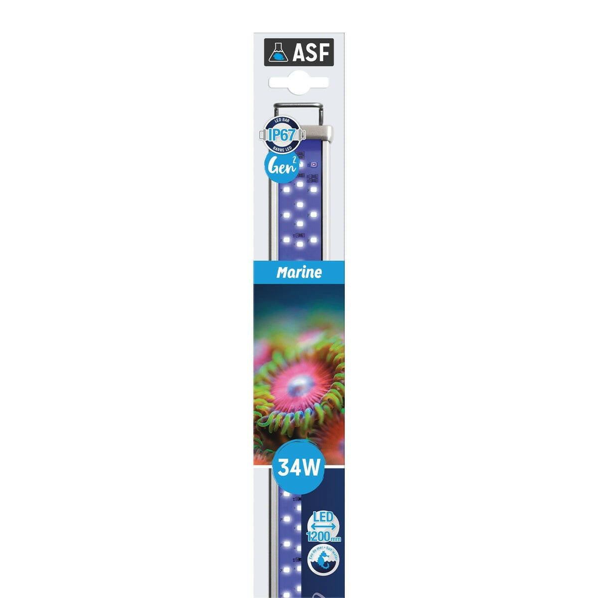 ASF Proten LED Marine — 48″–60″ Adjustable Reef Light
