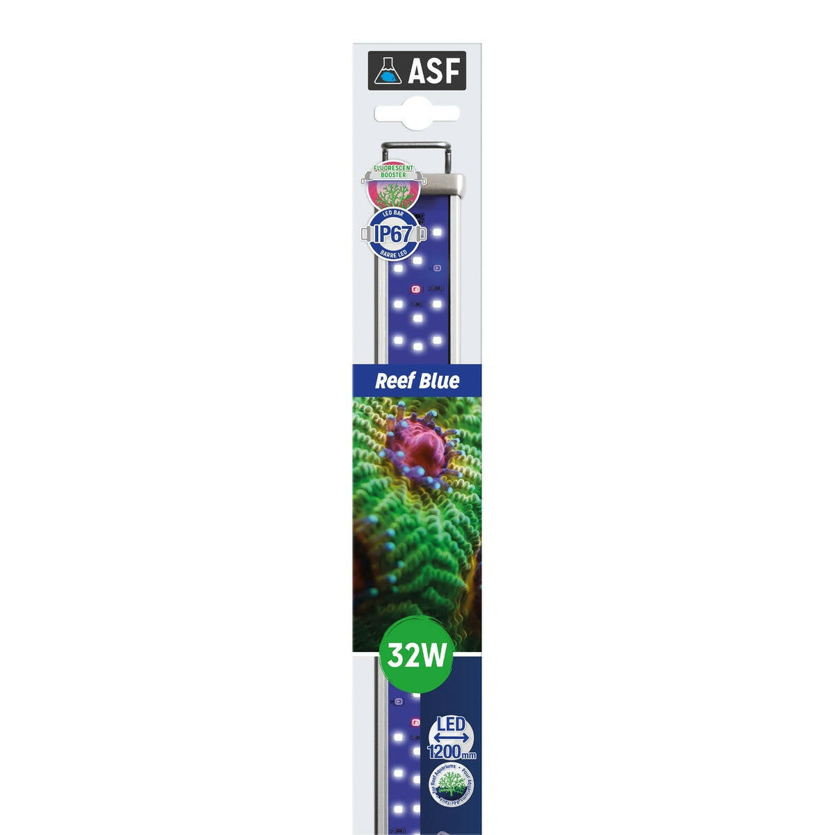 ASF Proten LED Reef Blue — 48″–60″ Adjustable Actinic Reef Light