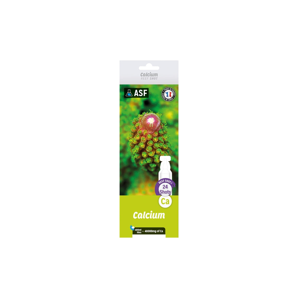 ASF Reef Shots Calcium - 24 Shots ASF