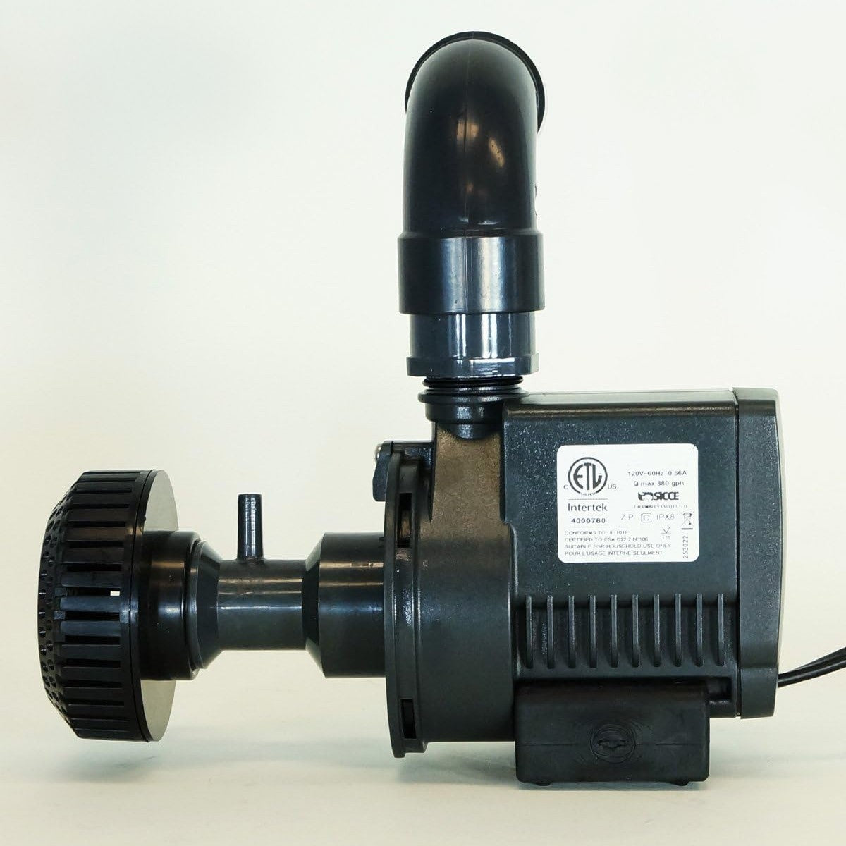 ASM G-1S Internal Protein Skimmer with Sicce PSK600 Pump ASM