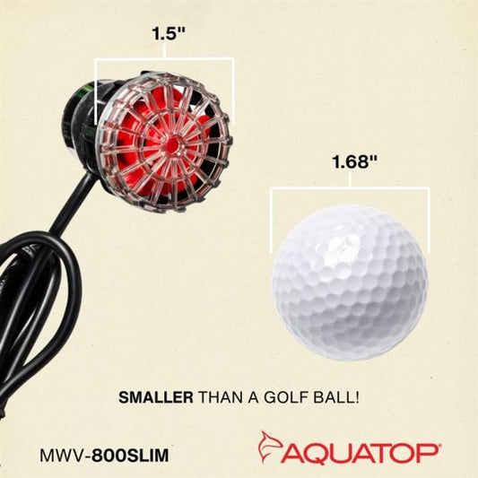 Aquatop MaxFlow Slim Nano DC Wavemaker – 793 GPH Aquatop