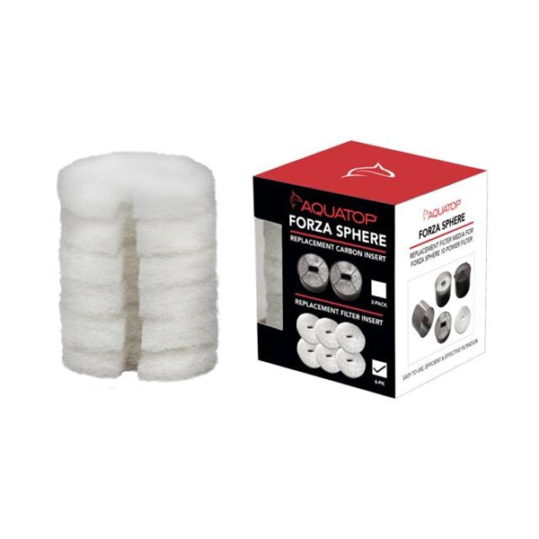 Aquatop Forza Sphere 10 Replacement Filter – 6 Pack Aquatop