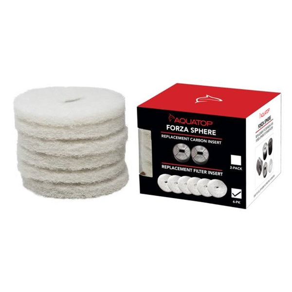 Aquatop Forza Sphere 30 Replacement Filter – 6 Pack Lawn and Pets