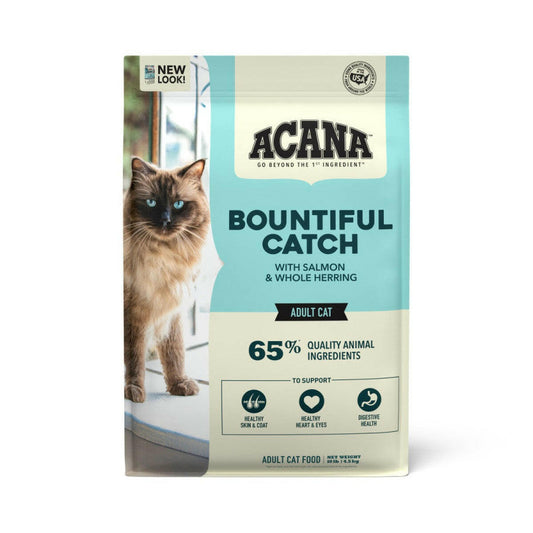 Acana Bountiful Catch Dry Cat Food.