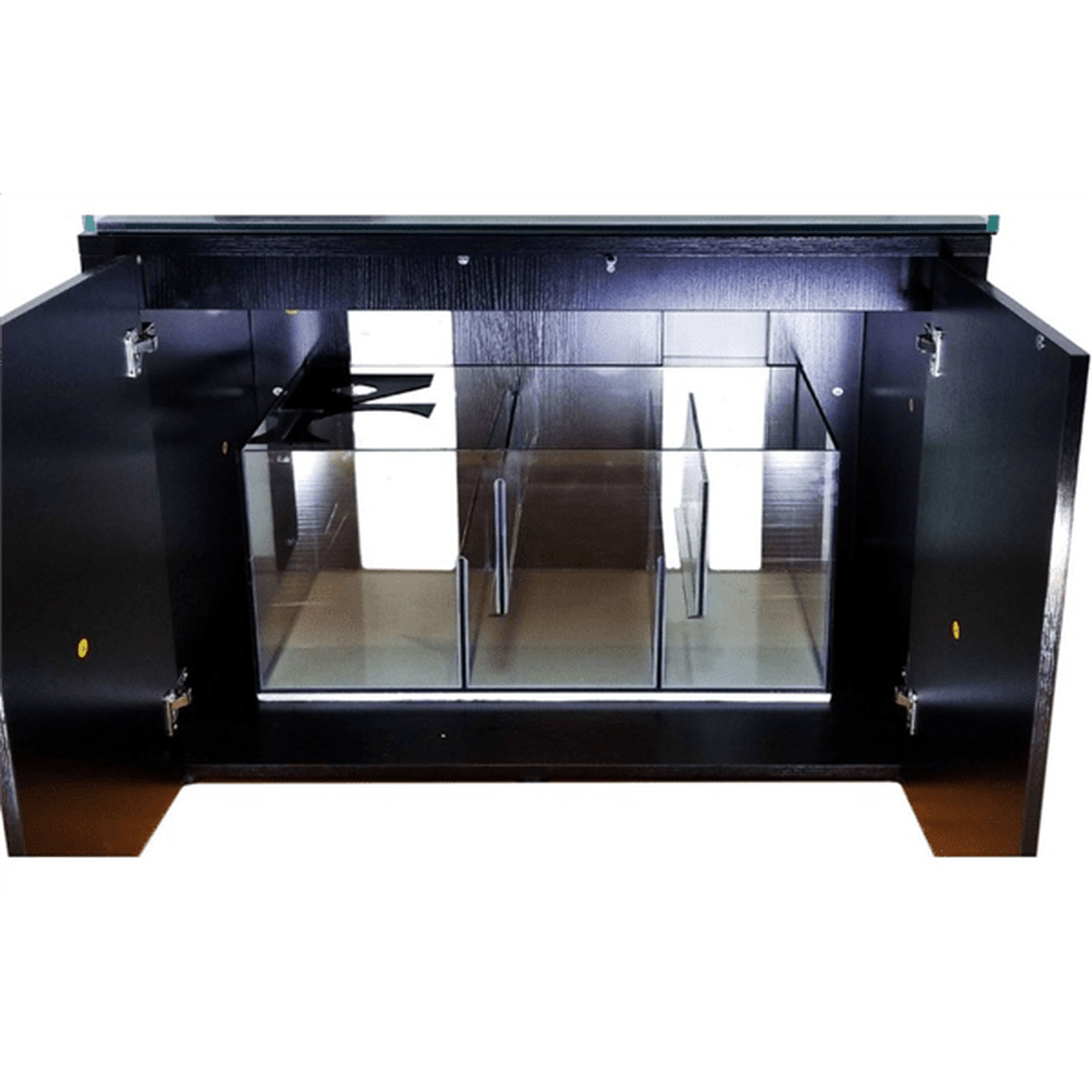 Aqua Japan 150 Tall PRO 48x24x30 - Overflow Aquarium, Prebuilt Aluminum Stand, and Sump Aqua Japan