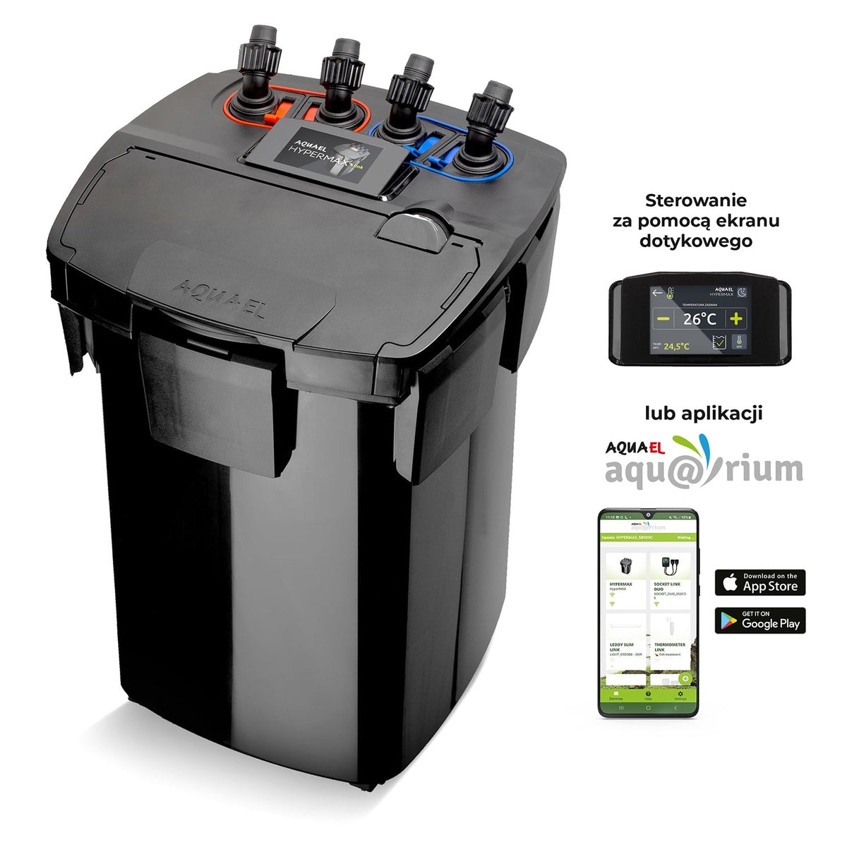 AquaEl Hypermax 4500 Canister Filter AquaEl