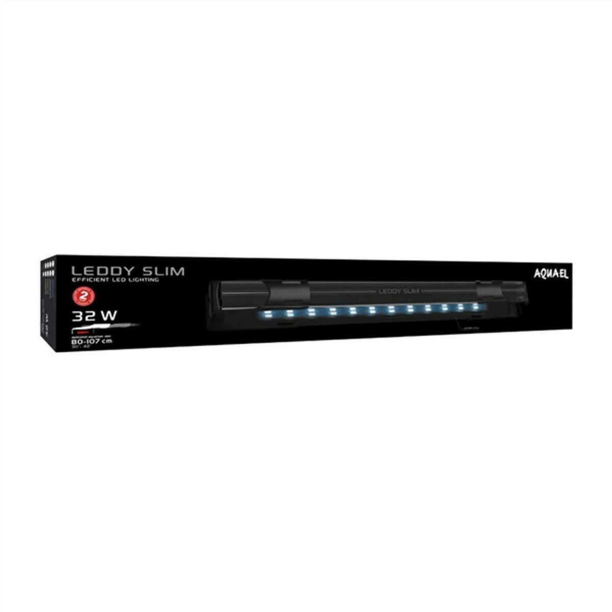 AquaEl Leddy Slim 32W PLANT 30" - 40" - BLACK AquaEl