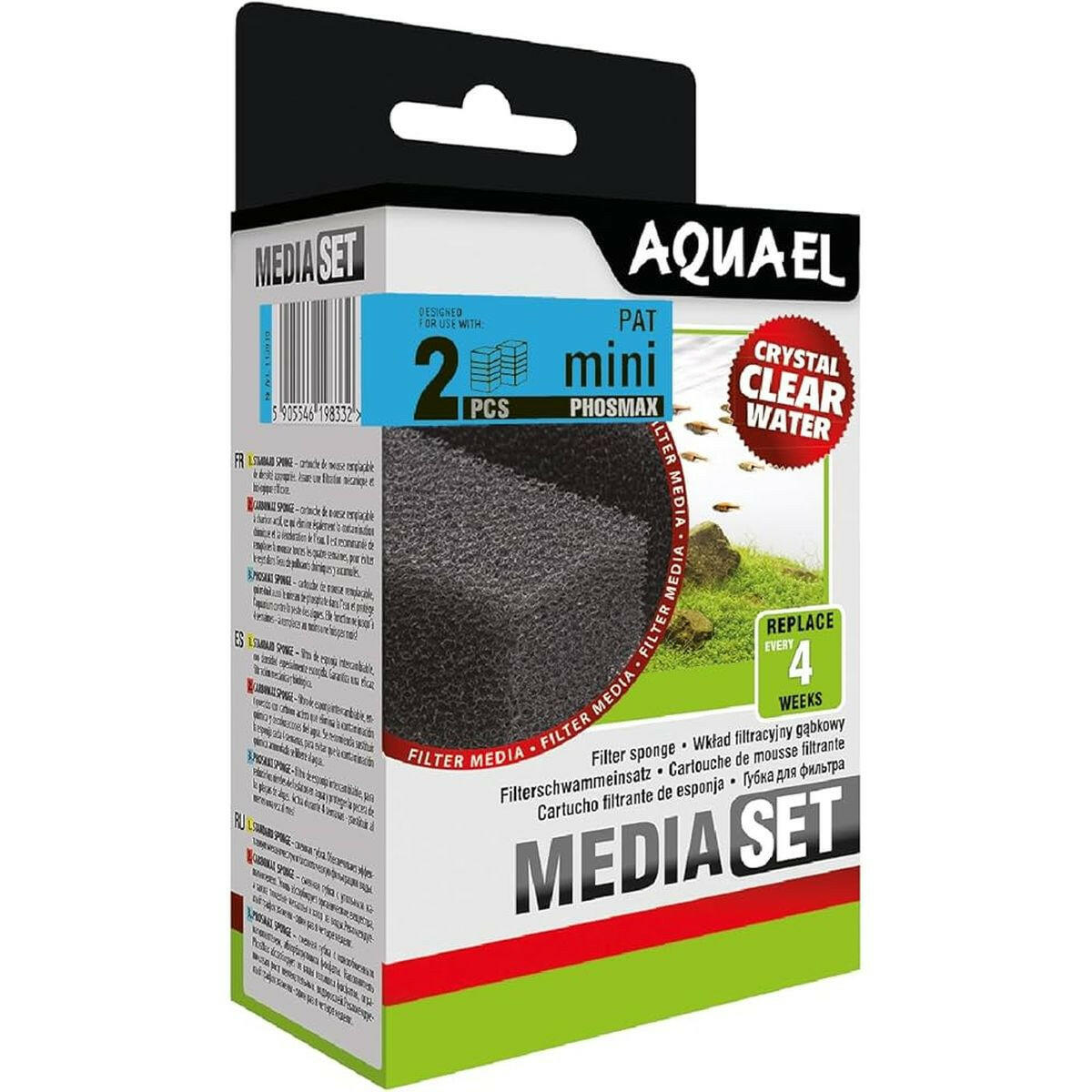 AquaEl Sponge Pat Mini Phosmax 2 pcs AquaEl